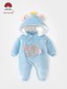 Newborn Elephant Onesie: Autumn/Winter Thick Cotton Outfit