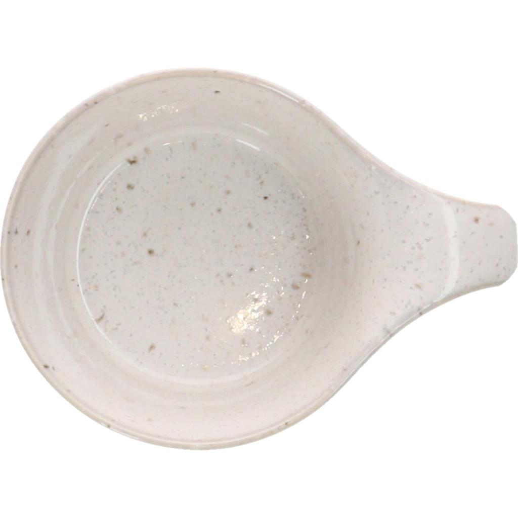 Cană suprapusă Mino Ware Miyama, economisitoare de spațiu, 150 ml, albă, potrivită pentru cuptorul cu microunde și mașina de spălat vase, fabricată în Japonia, aprox.. „Stamug” 81-065-231