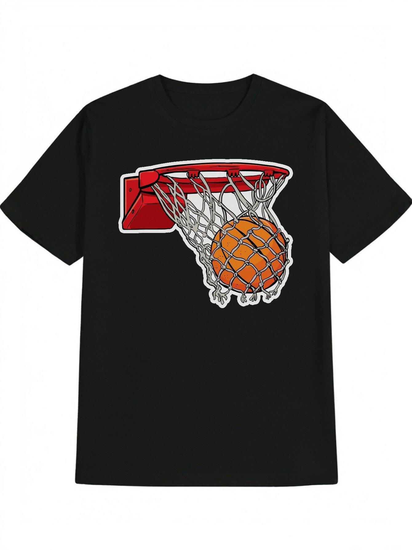 Basketball Graphic T-shirt M