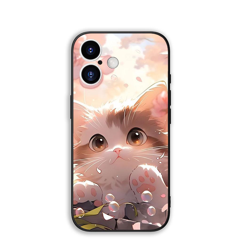 

for Motorola Moto G86 G57 G67 G24 G15 G54 Power G13 G14 G34 G35 G45 G60 G53 G55 G64 G75 G72 Case Cat Meow Wallpaper Kitten Cat Motorola Moto G14