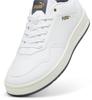 Кроссовки Puma Court Classic белый/галактический серый/золотой