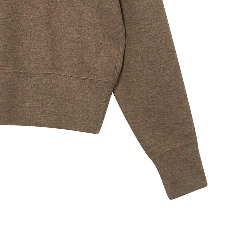 LESS 2024 Winter Loose Crewneck Pullover Sweatshirt