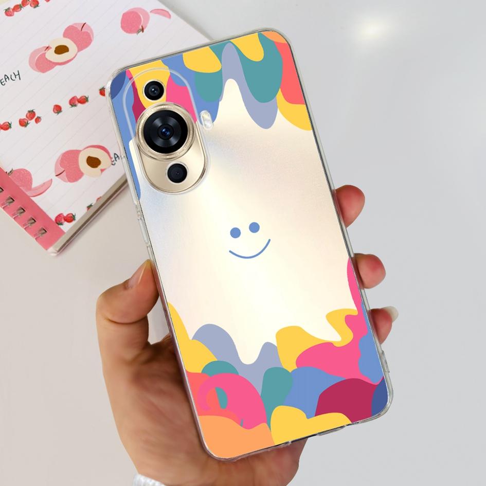 For Huawei Nova 11 Case 2023 Fashion Transparent Silicone Soft Phone Back Cover For Huawei Nova11 Ultra GOA-AL80 Nova 11Pro Capa