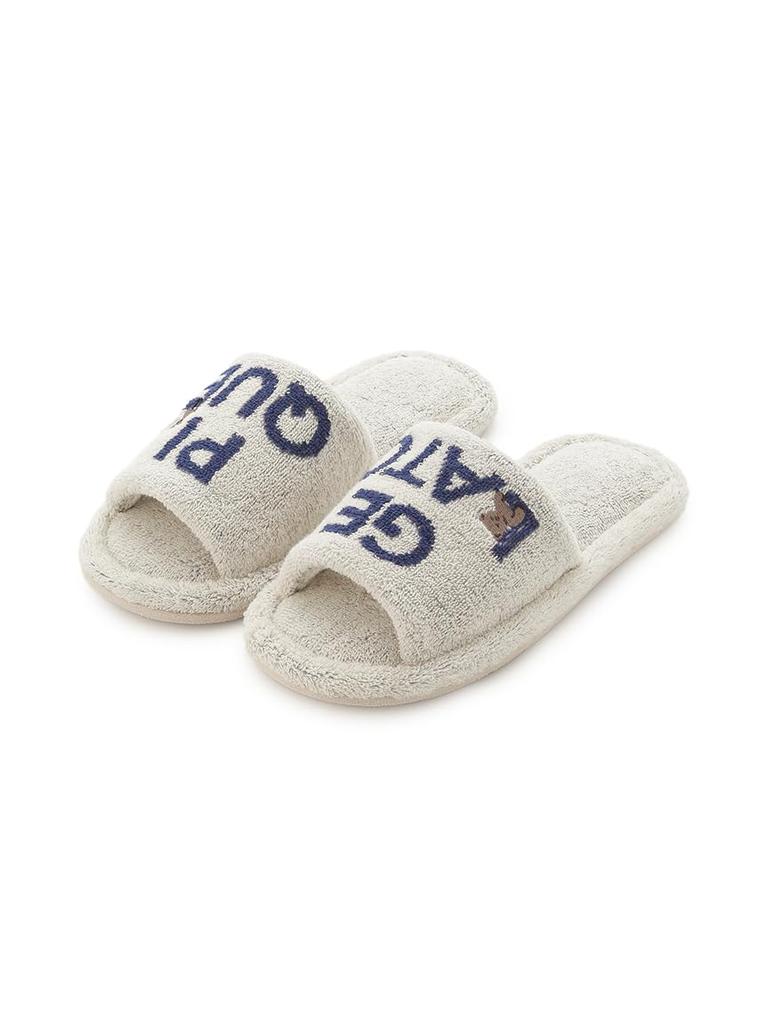 Gelato Pique Bear Room Shoes Free Size Women's PWGS254545, White/White,