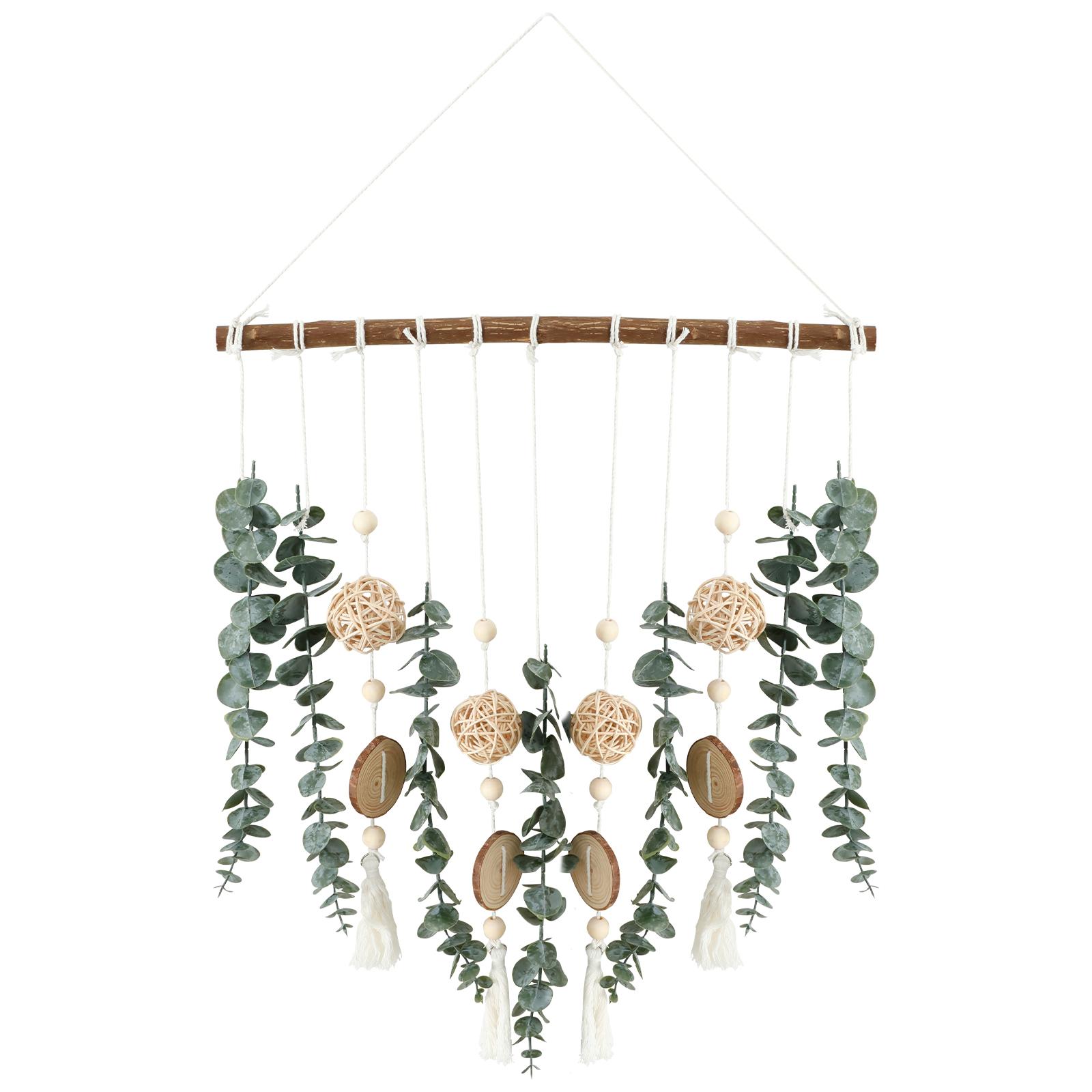 

Artificial Eucalyptus Wall Decor Faux Eucalyptus Wall Hanging Decor Handmade Imitation Eucalyptus Leaves DIY Wedding Decor