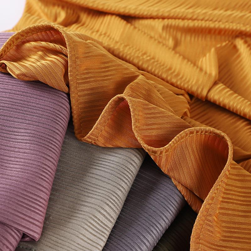 Women's Striped Knitted Headscarf – Malay Indonesian Hijab