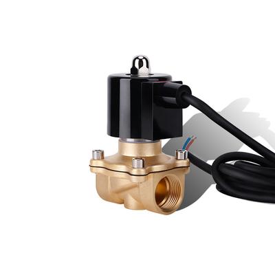 3/4" IP68 Waterproof Normally Closed/Open Brass Fountain DN20 Solenoid Valve 110V 24V 12V 24v Solenoid Valve For Underwater