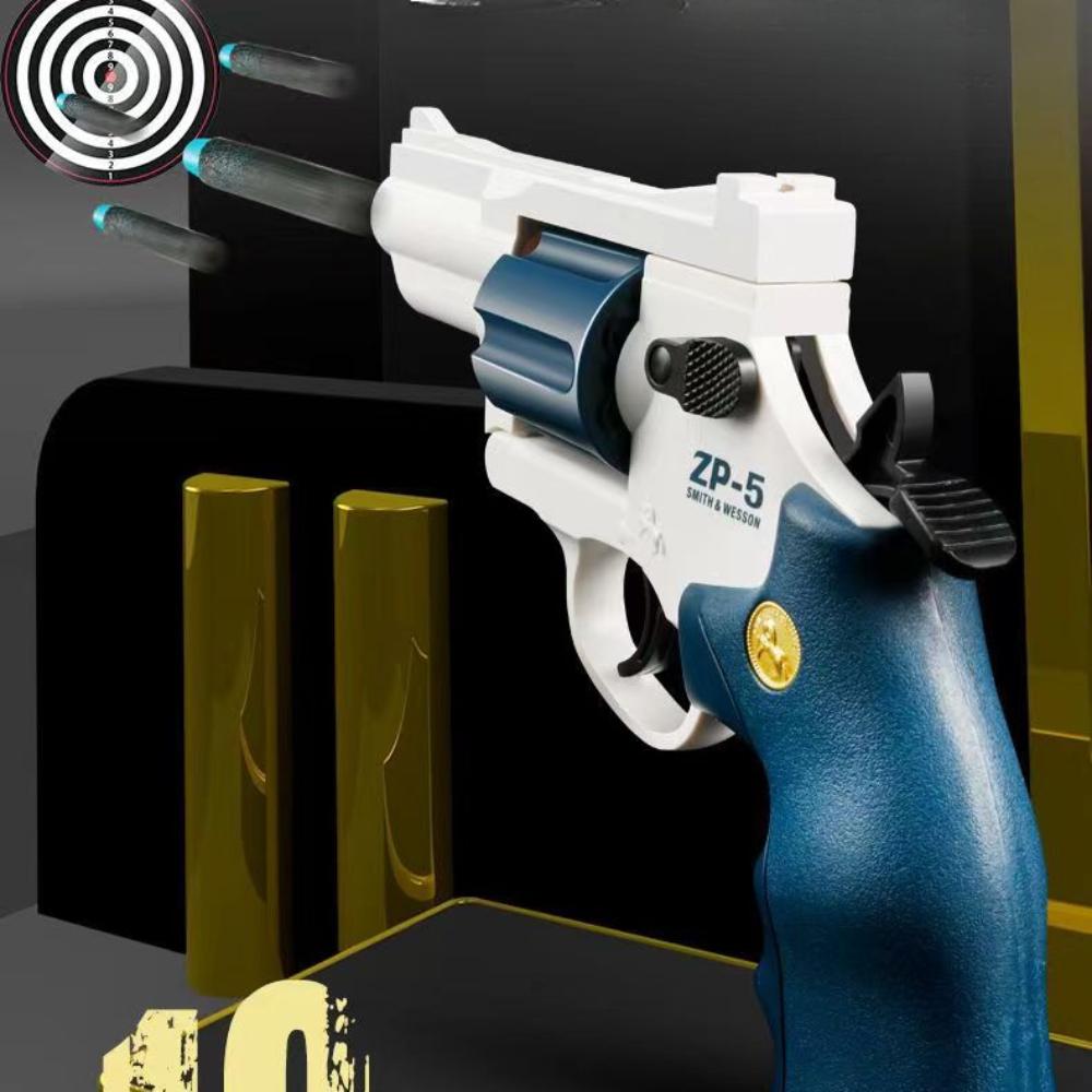 Soft Dart Bullet ZP5 Revolver Pistol Launcher Toy Gun Weapon Outdoor  Airsoft  Shooter Pistola For Boys Birthday Gift