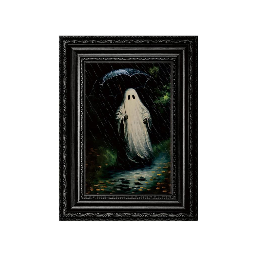 Halloween Wooden Refrigerator Decorative Magnetic Fridge Sticker for Holiday Decor