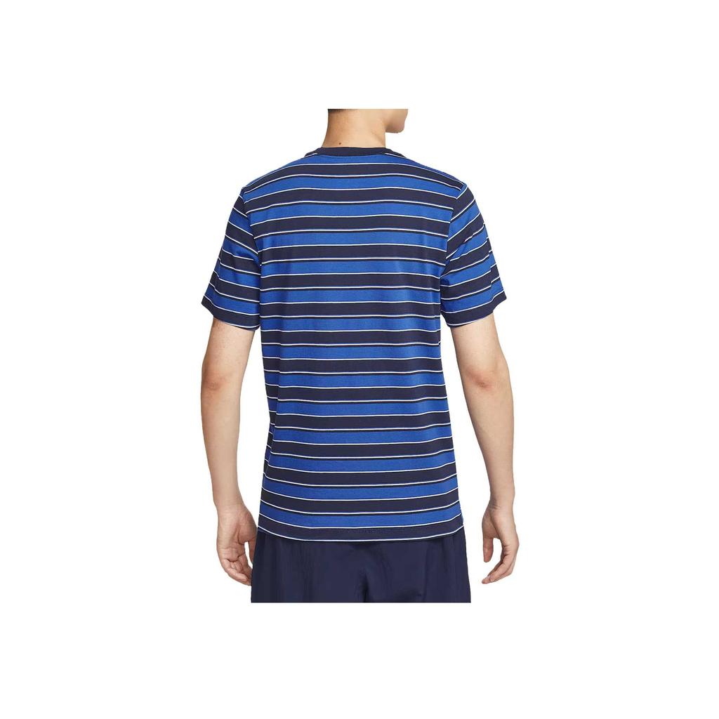Nike Club Casual Fashion Simple Versatile Striped Short Sleeve T-Shirt Men Tops HJ0551-451