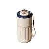 Luxury Portable Outdoor Coffee Cup with Smart Temperature Display for Office, Unisex, with Lanyard