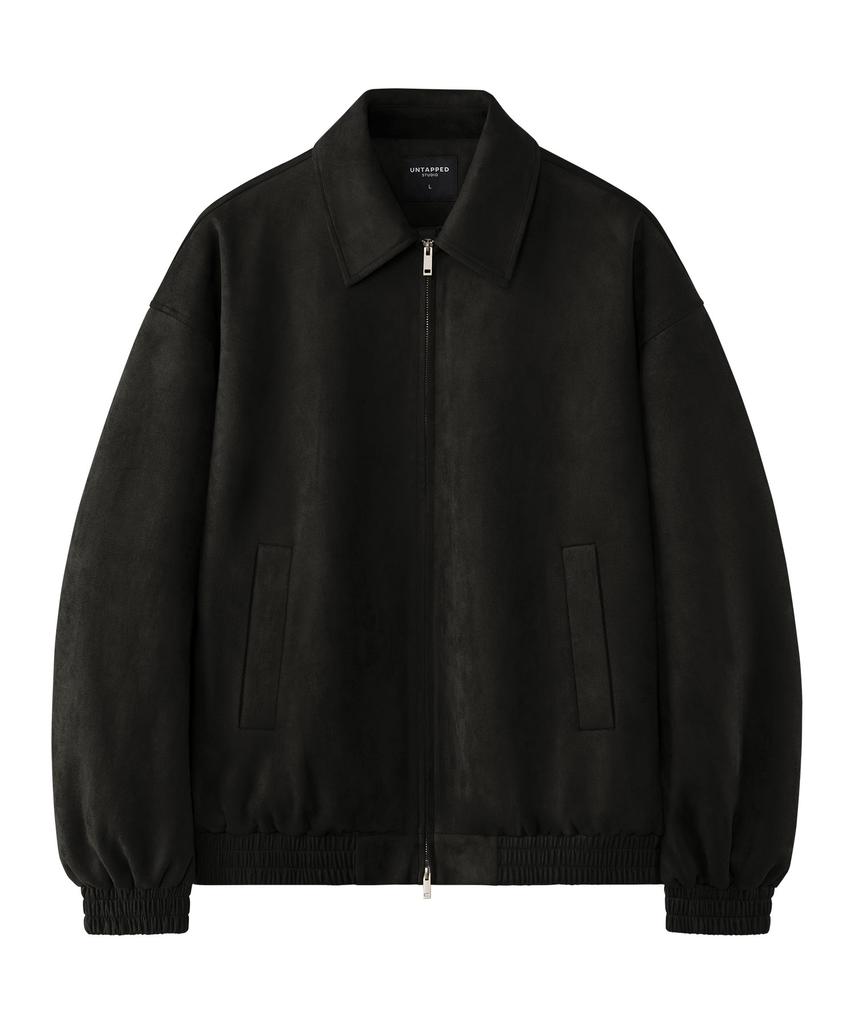 Untapped Studio 2Way Vegan Suede Blouson Jacket 3 Colors