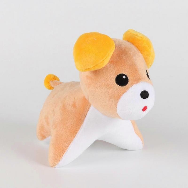 22cm Kawaii Animal Crossing Puppers Plush Toy Cute Mom's Plush Doll Lovely Puppers Dog Plush Doll Birthday Gift for Children