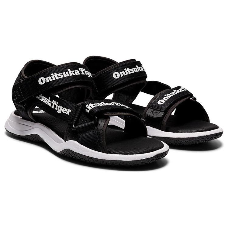 ONITSUKA TIGER Ohbori Strap Sandals 'Black White' 1183B305-001