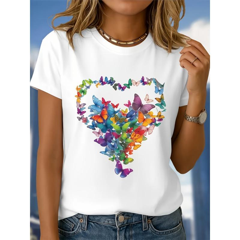

Women S Short-Sleeve T-Shirt Harajuku Short Sleeve Casual Women s T-shirt Clothing Street Tops Tees Aesthetic Clothes 5XL