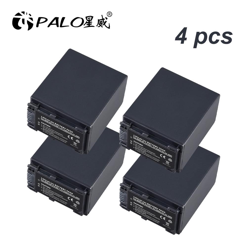 PALO Original NP FV100 NP-FV100 FV100 Batteries + LCD USB Charger for Sony NP-FV30 NP-FV50 NP-FV70 SX83E SX63E FDR-AX100E AX100E