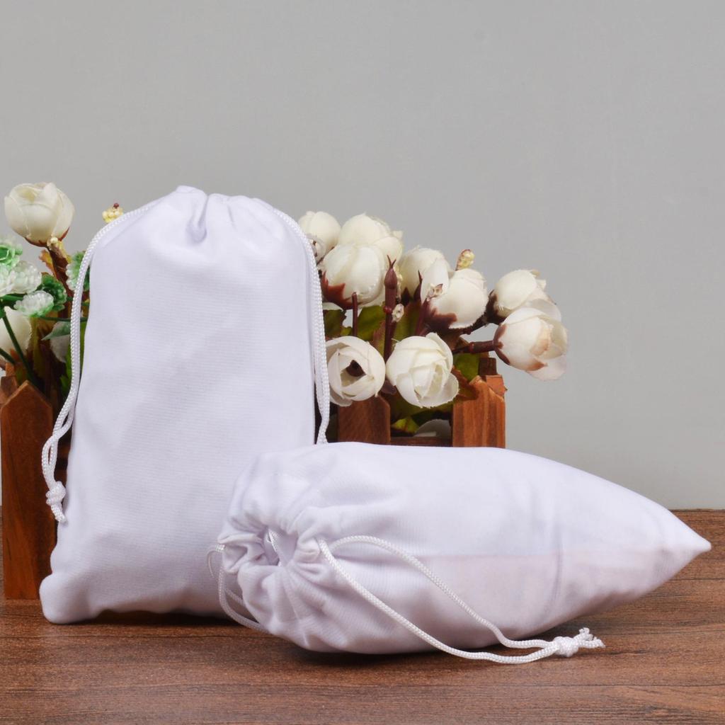 Velvet Drawstring Jewelry & Earphone Storage Bag