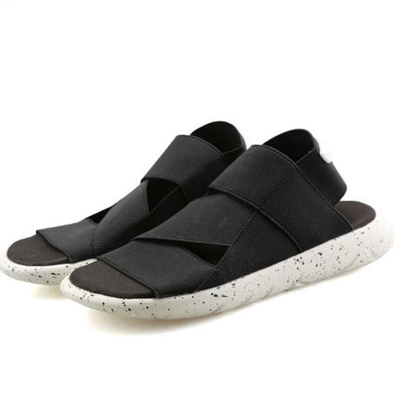 

Парные сандалии мужские спортивные повседневные летние сандалии дикие открытые носки молодежные пляжные туфли zapatos hombre azul H919 44