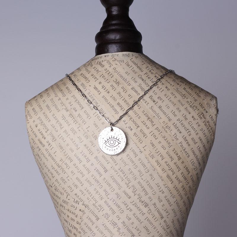 Osobowość Retro Miłośnicy Naszyjnik Ochrona środowiska Bezbarwny Wisiorek ze stali nierdzewnej Kobiecy Streetwear Łańcuszek Naszyjnik