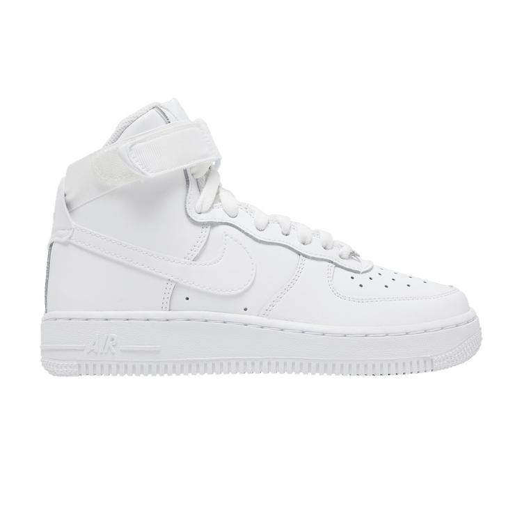 Nike Air Force 1 High LE GS  Triple White  35.5