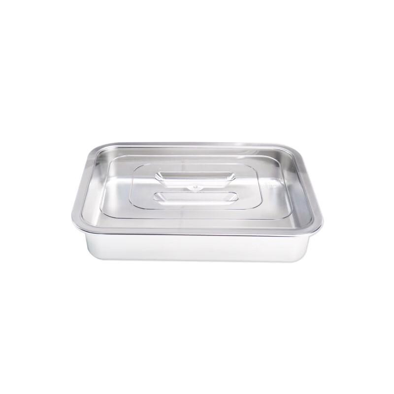Stainless Steel Food Container with Transparent Lid