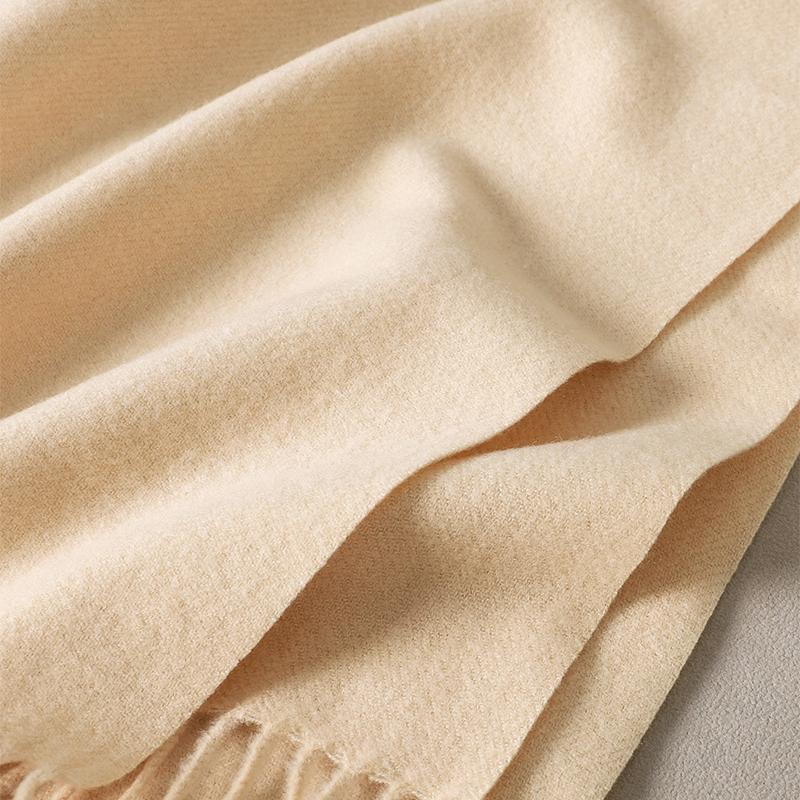 New  Winter Wool Scarf For Women Long Warm Cashmere Scarves Hijab Solid Lady Shawl Wrap Female Pashmina Bandana Head Scarfs