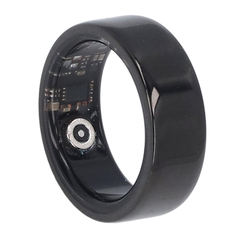 Smart Health Ring Bluetooth Sleep Monitoring Step Counting IP68 Waterproof Smart Ring Fitness Tracker with APP for Men