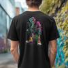 Zombie Graffiti Drop-Shoulder T-Shirt, Colorful Urban Style Streetwear