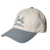 ELKE BLOEM CALIS IVORY/VINTAGE BLUE BALL CAP