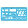 Staedtler Template Logic Circuit Ruler 1 Sheet 976 111