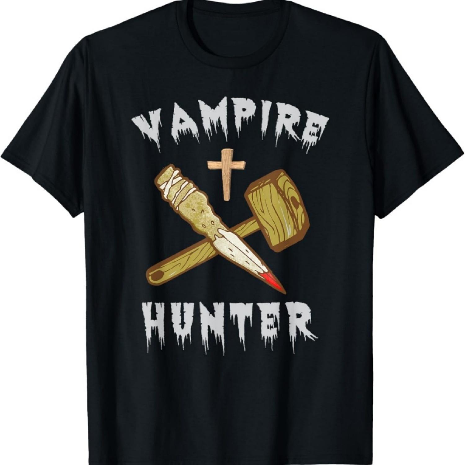 Футболка для ЛАРП «Охотник на вампиров Дракула» S