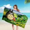 My Neighbor T-Totoroes Anime Anime Beach Swimming Towel Soft Absorbent Washcloth Children's Gifts For Kids Travel Camping Gym