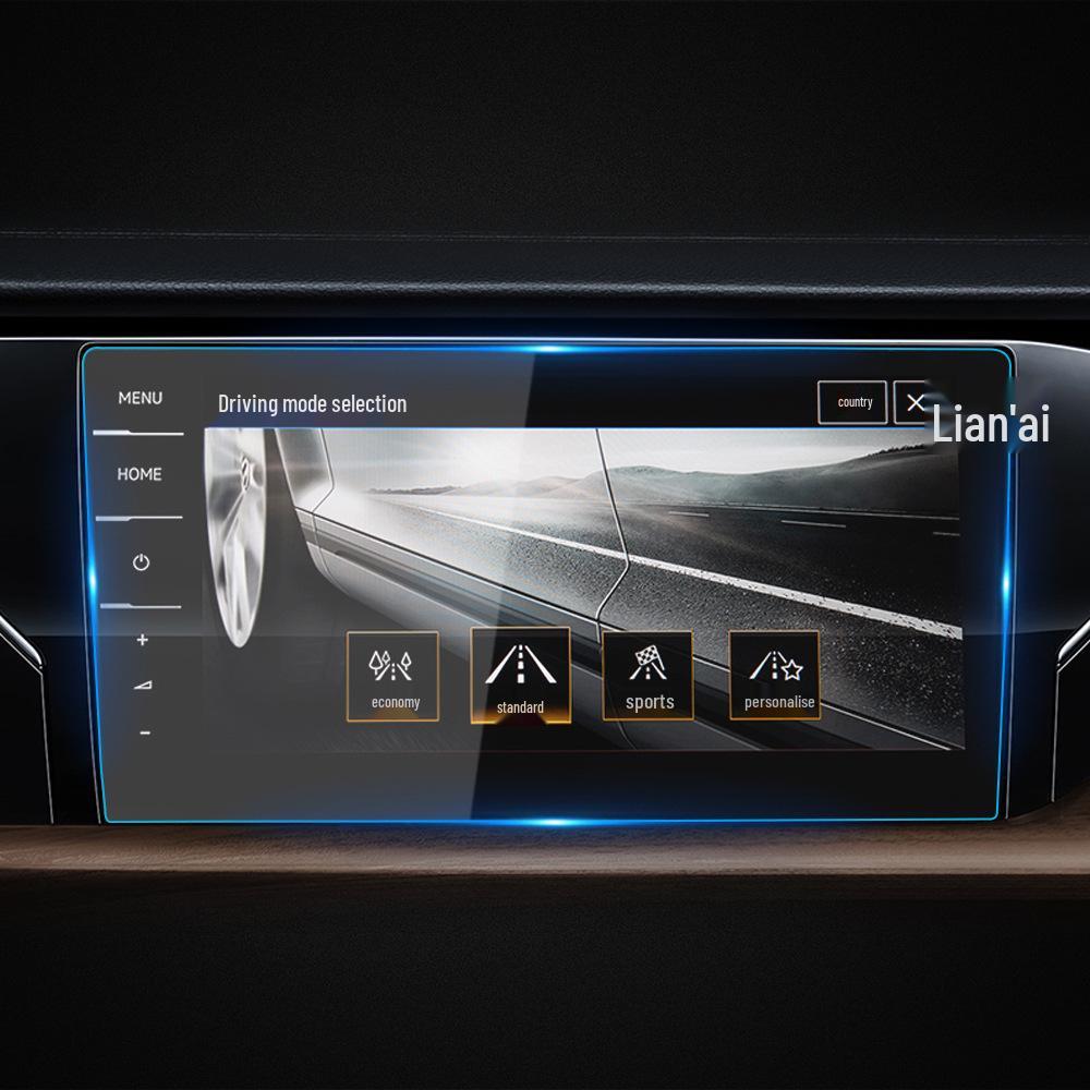 Compatible Volkswagen Passat Navigation Tempered Film Screen Protector for 25 Models - Car Accessories