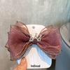 Large Bow Hair Clip for Girls - Princess Hair Accessory