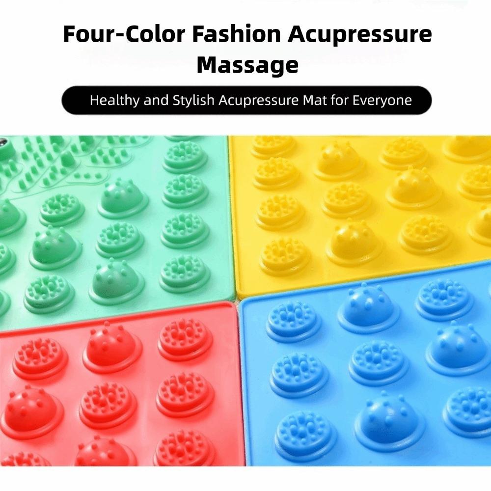 Improved Circulation Acupressure Foot Massage Mat Pressure Relief Feet Massage Pad  Home Office