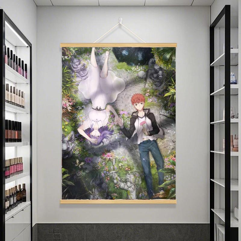 Fate Heaven's Feel Emiya Shirou & Matou Sakura Dorm Room Poster - HD Self-Adhesive Wall Sticker