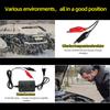 12V Smart Battery Maintainer 1500MA Lead-acid Battery Charger Overload Protection Smart Battery Charger for 12V Auto Motorcycle