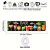 2D Summer Bar Tapestry Colorful Drinks Wall Banner