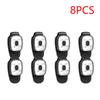 2-10PCS LED Clip Flashlight USB Charging LED Running Lights Multifunction Lightweight Warning Lights for Night Walking Fishing