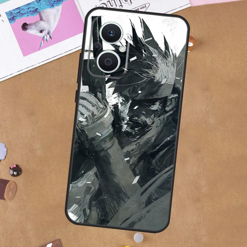 Metal Gear Solid For OPPO Reno 11F 12F 13F 14F 10 11 12 13 14 Pro 7 8 Lite 8T OPPO Find X5 X6 X8 X9 Pro Case