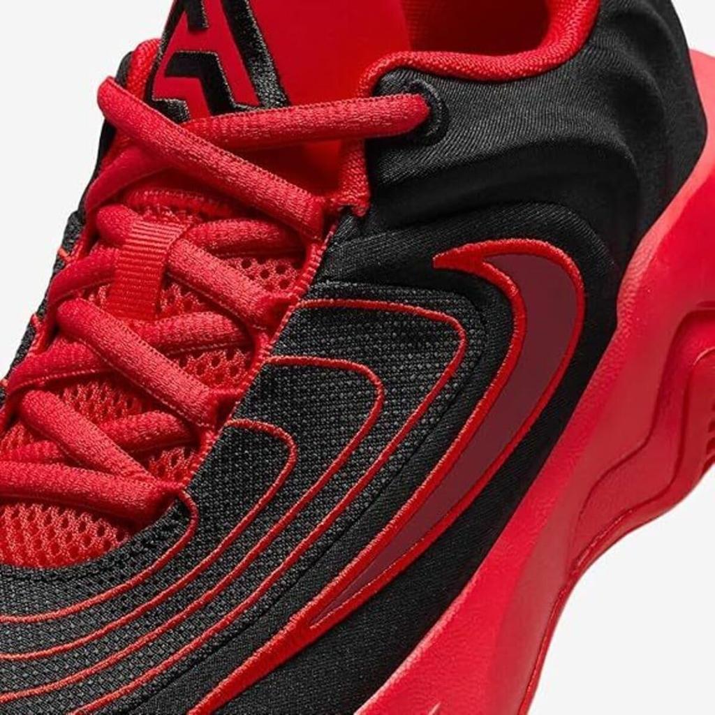Nike Giannis Immortality 4 Size J, Black/University Red/Team Red, FZ6734-005, 24.5cm