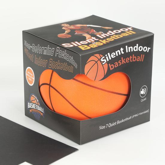 Silent Basketball for Indoor Training Noiseless Foam Basketball Dribbling Ball Quiet Bounce Basketball for Youth And Adults Basketball Enthusiasts