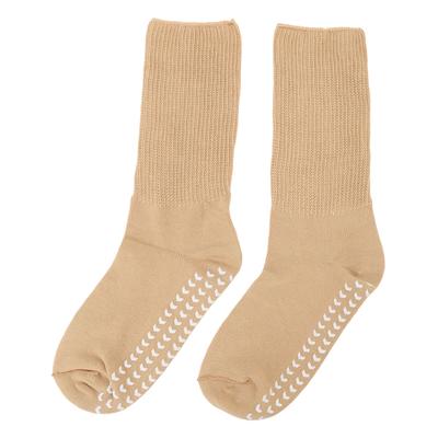 Superweite Socken für dicke Füße Anti-Rutsch-Griffe Locker sitzende, nicht einschneidende, dehnbare Socken für Männer und Frauen