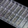 Ultimate 18-in-1 Glasses Repair Screw Kit | Precision Nose Pads, Spacer Caps & Frameless Screws For Eyeglass Adjustments & Maint