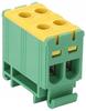 Busbar Connector Yellow-Green 2 X 1.5 -16Mm² 85 A Tracon Fleal-16/2Zs
