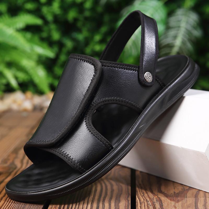 Fashion Summer Men Classic Sandals European American Lightweight Comfortable Brand Sandals Outdoor Driving Travel Beach Shoes Sizes 38-4