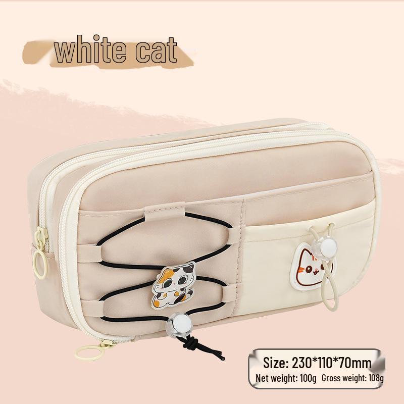 

Пенал Soft Girl - Большая вместимость, Нежный ленивый стиль для студентов