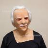 Maschere di personaggi realistiche in silicone: maschera da vecchio, maschera da vecchio calvo, maschera da vecchia che fuma, maschera da vecchio dai capelli neri