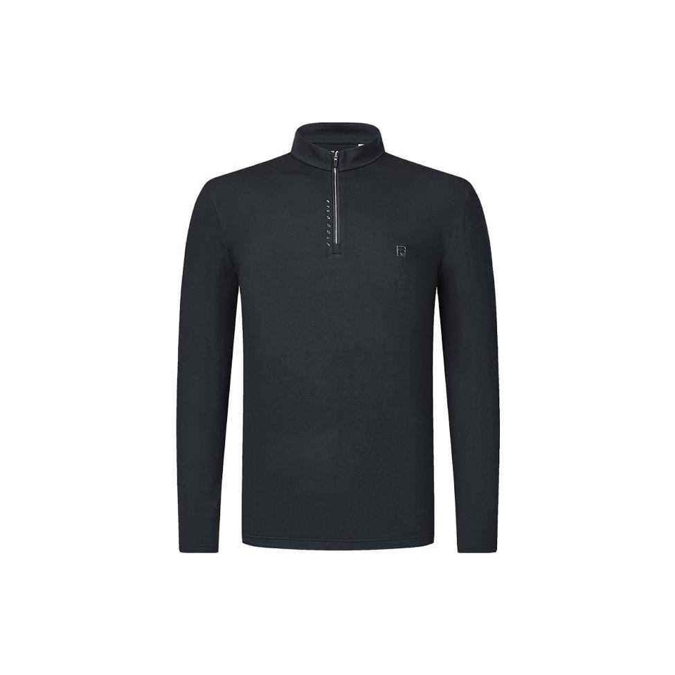 New FILA Golf Series Set In Sleeve T Shirt Men's Pitch Black A11M415216F-BK