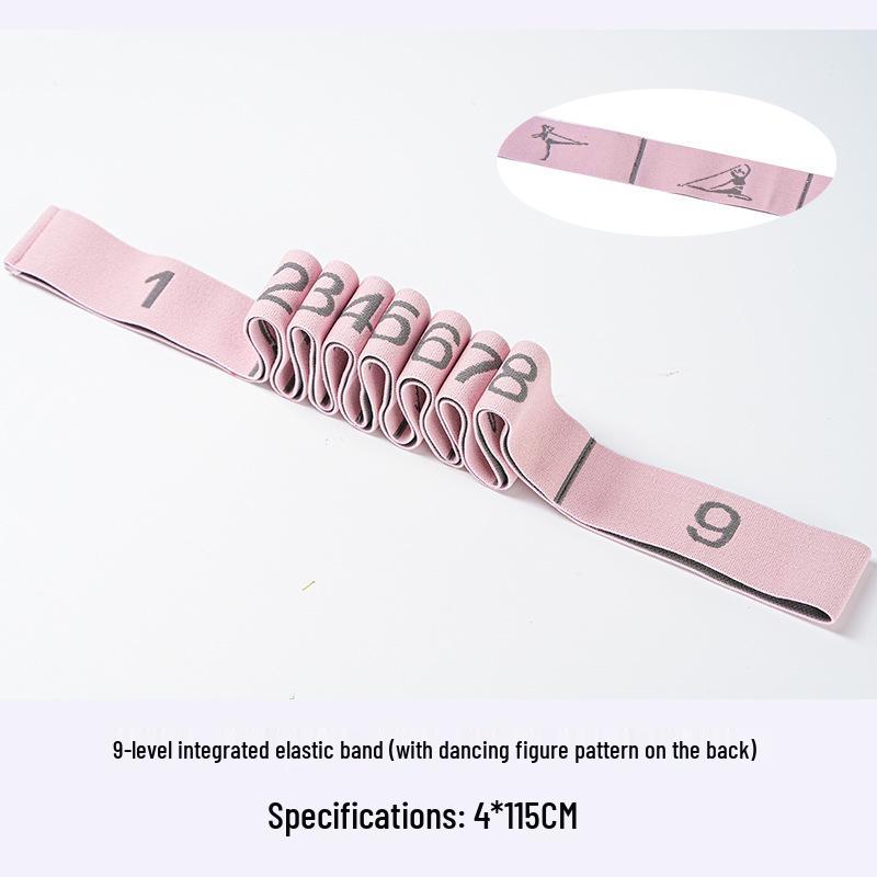 Yoga Resistance Band for Kids and Adults - Stretch, Dance, Fitness Trainer